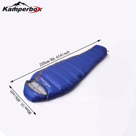 Kamperbox Sleeping Bag Winter Low-Temperature Down Sleeping Bag Camping Equipment Lightweight Sleeping Bag