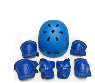 Bicycle Helmet Cover (Option: M-Matte Blue)