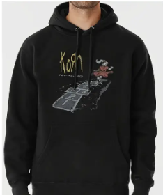 Men's Printed Hoodie (Option: Black-2XL)