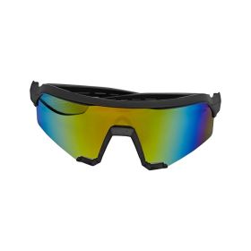 Sporty Goggles (Option: Yellowish blackframed lenses)